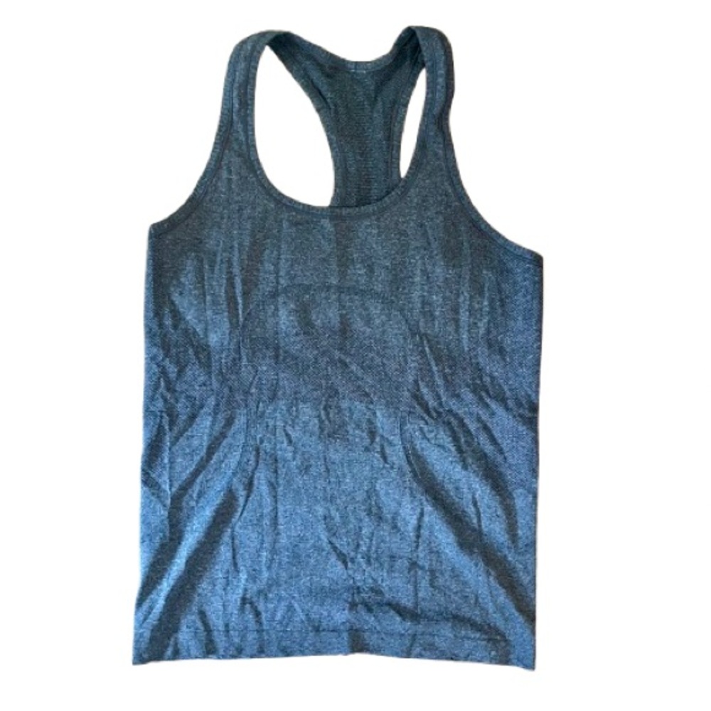 Lululemon Swiftly Tech Racerback 2.0 Variegated Mesh Camo Black / Grey Sage 8 - Picture 6 of 8